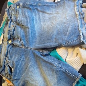 Womens jean shorts